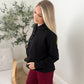 New! Aria Scuba Hoodie - Black