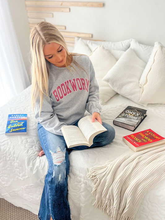 New! Bookworm Sweatshirt
