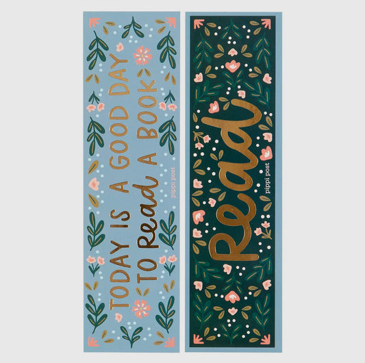 New! Good Day to Read a Book Bookmark Set