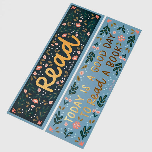 New! Good Day to Read a Book Bookmark Set