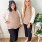 New! Leopard and Lace Top