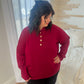 New! Aria Scuba Hoodie - Burgundy