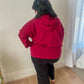 New! Aria Scuba Hoodie - Burgundy