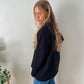 New! Aria Scuba Hoodie - Black