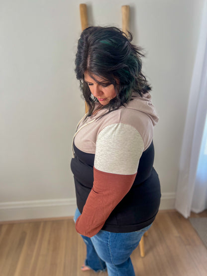 DOORBUSTER Anya Colorblock Hoodie