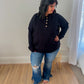 New! Aria Scuba Hoodie - Black