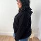New! Aria Scuba Hoodie - Black