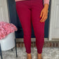 Hyperstretch Skinny Jeans - Dark Rose