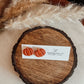 New! Perfect Pumpkin Polymer Clay Stud Earrings