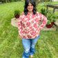 New! Freya Floral Hoodie