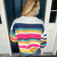 Hannah Colorful Stripe Sweater