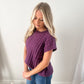 New! Kelly Knitted Top - Plum