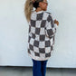 PREORDER Checkered Miley Dot Cardigan - 4 Colors!