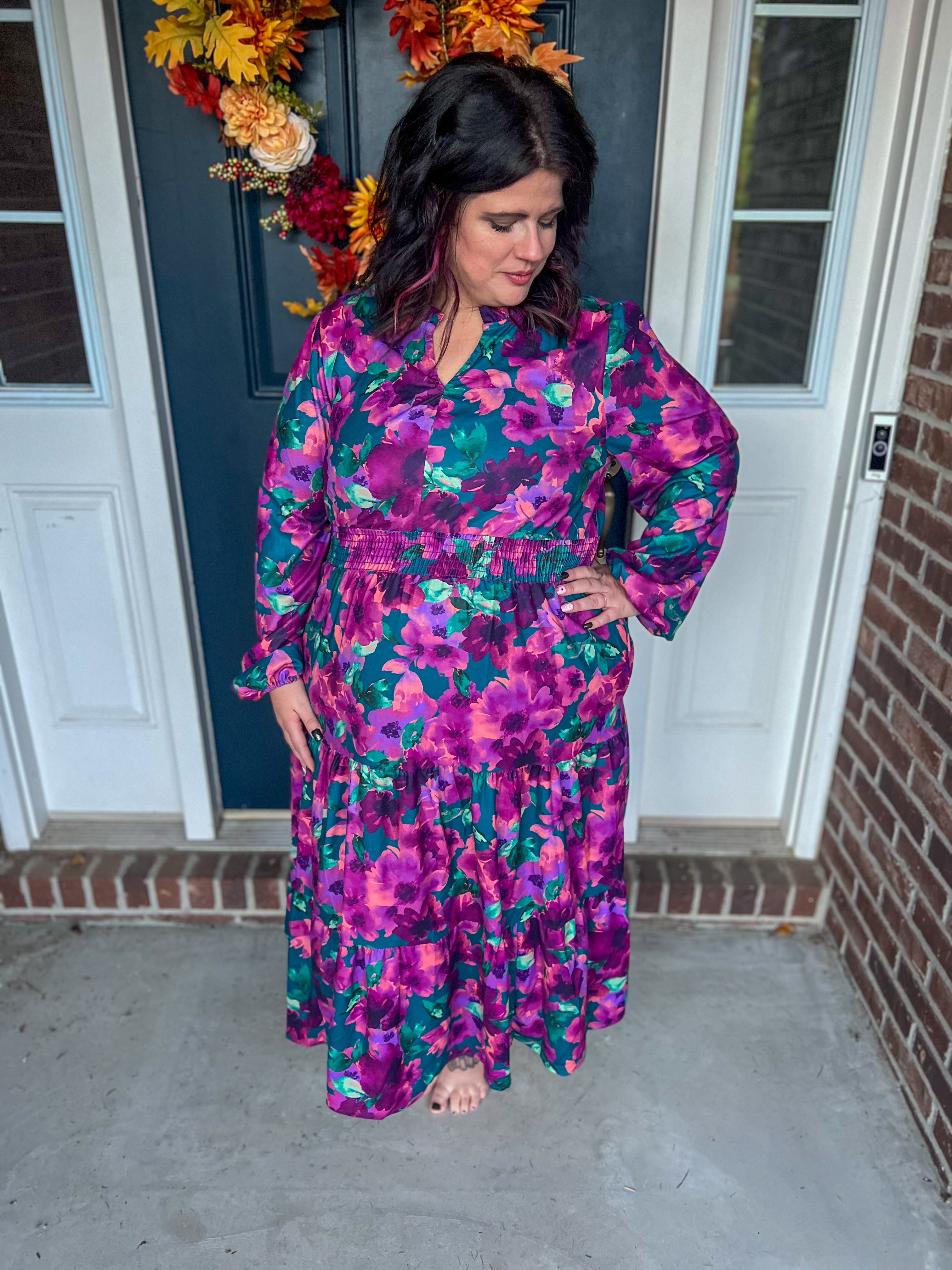 Jewel Floral Dress