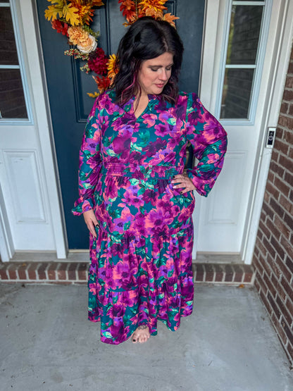Jewel Floral Dress