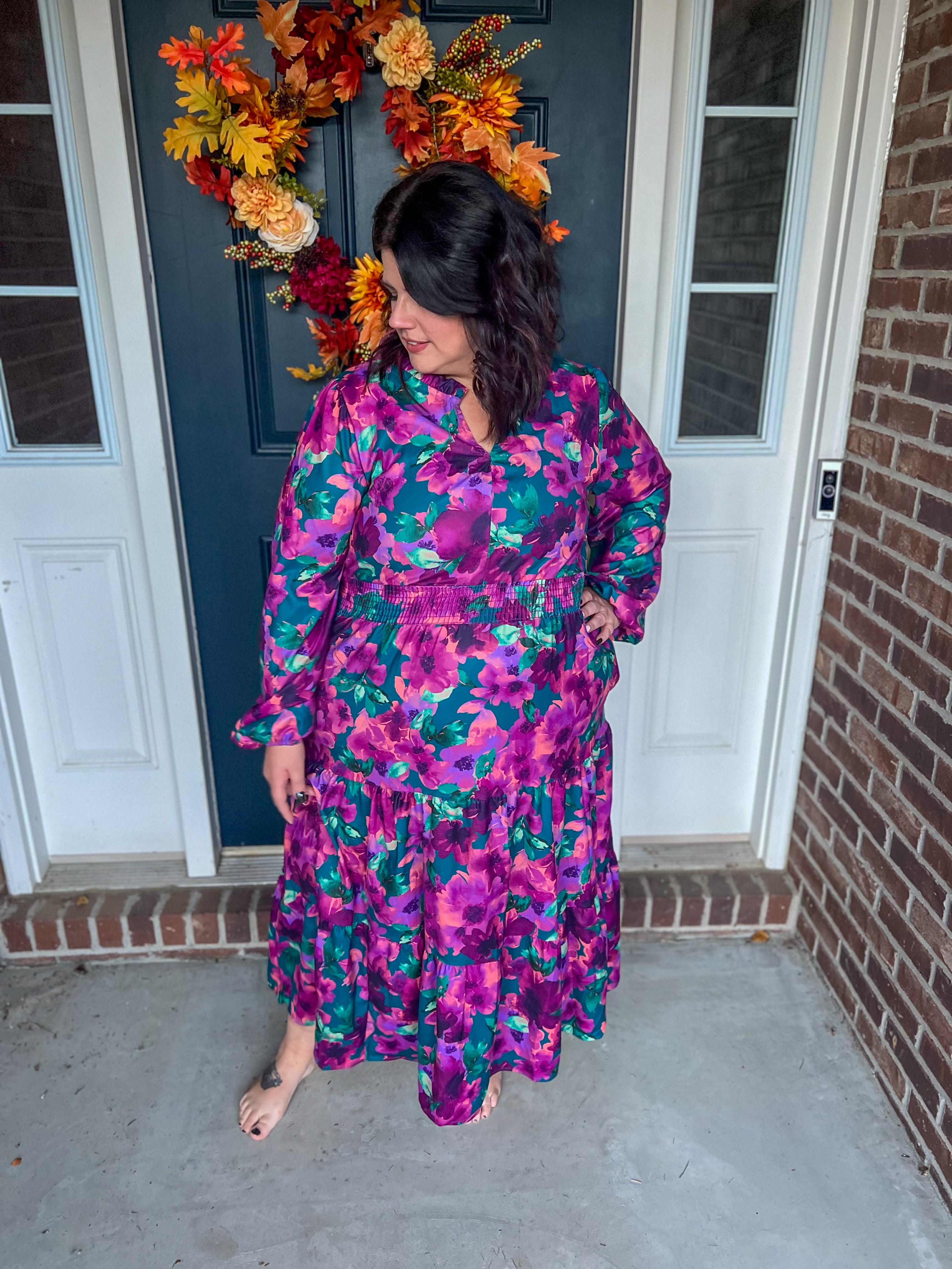 Jewel Floral Dress