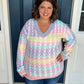 Pastel Ombre Sweater