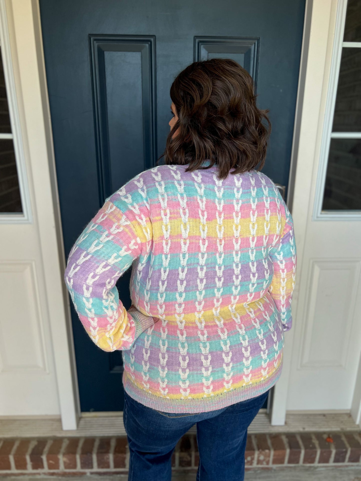 Pastel Ombre Sweater