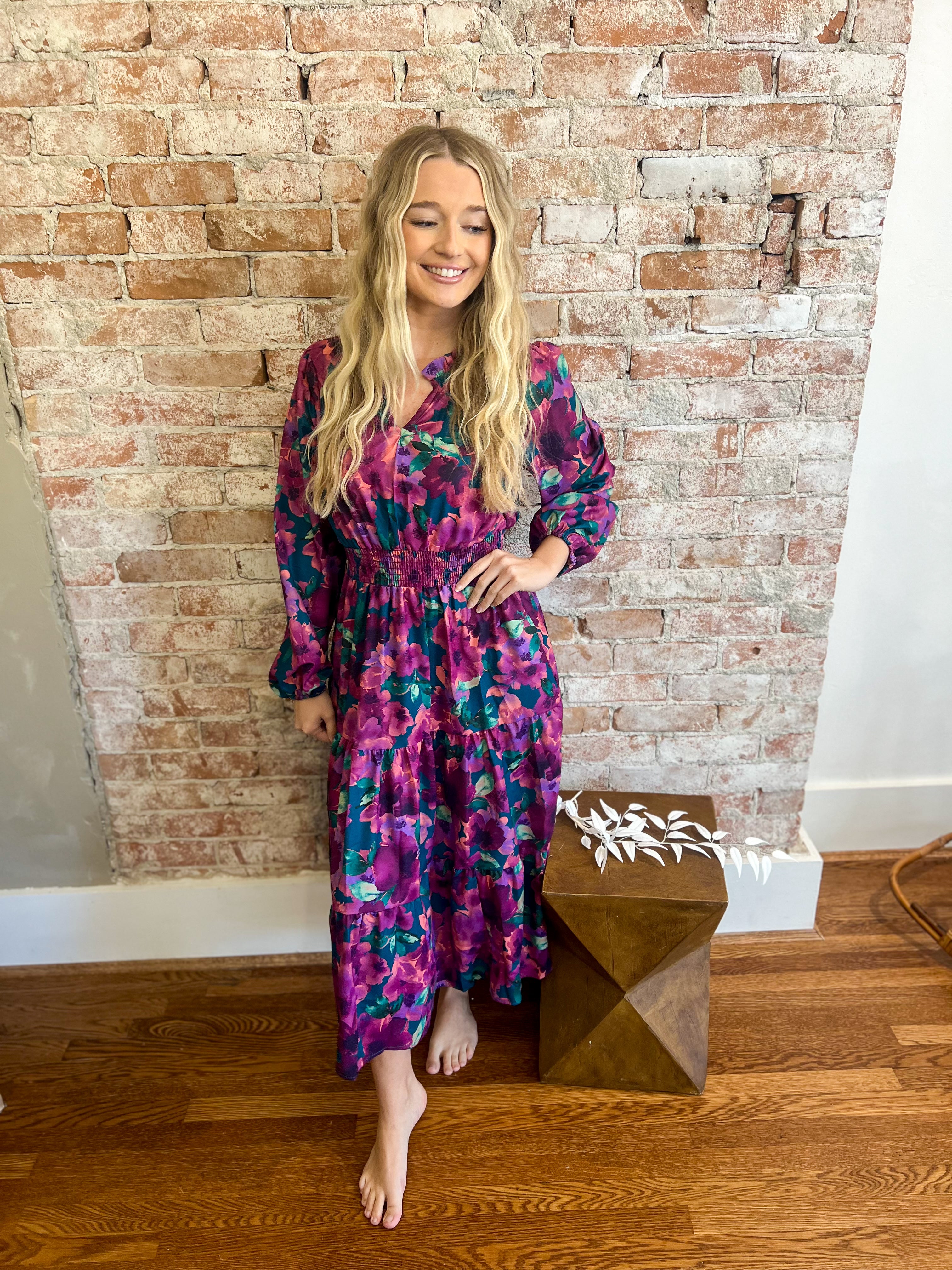 Jewel Floral Dress