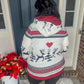 DOORBUSTER New! Ampersand Ave Winter Wonderland Doublehood Sweatshirt