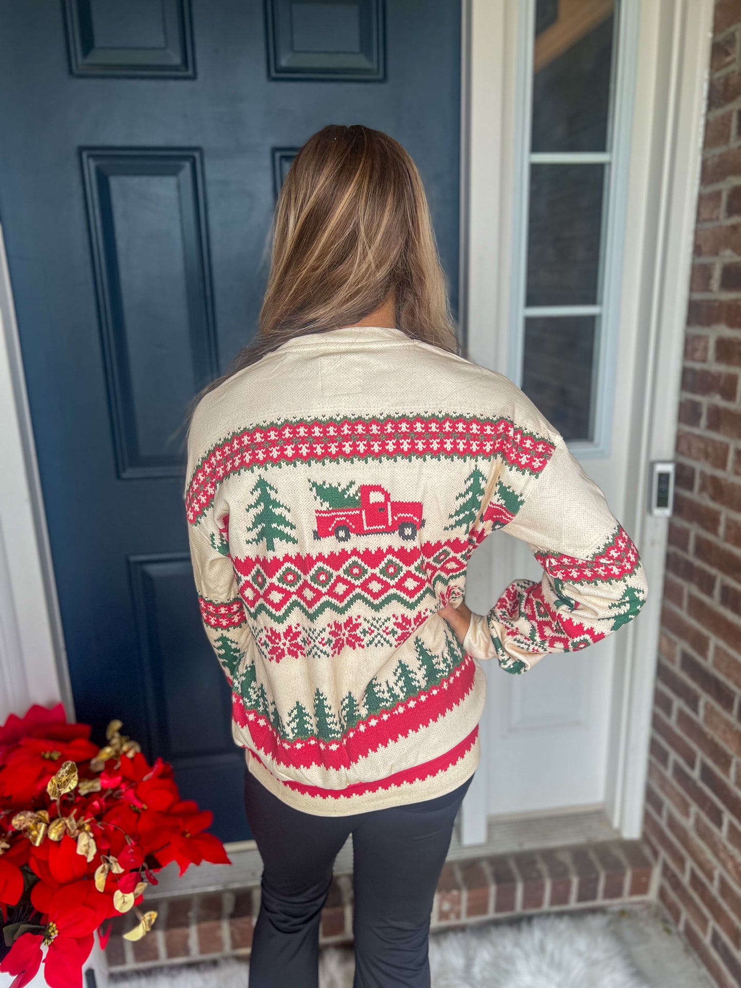 DOORBUSTER New! Ampersand Ave University Pullover - Holiday Lane