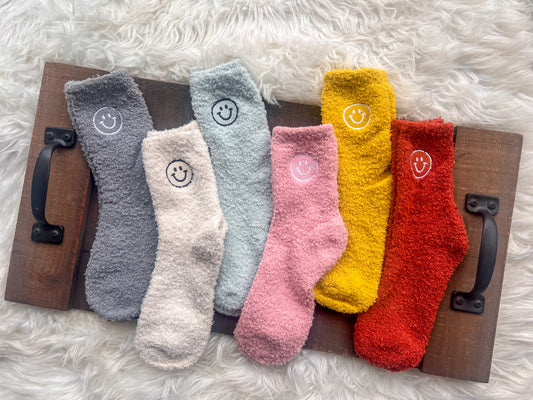 DOORBUSTER Smile Socks - 6 Colors!