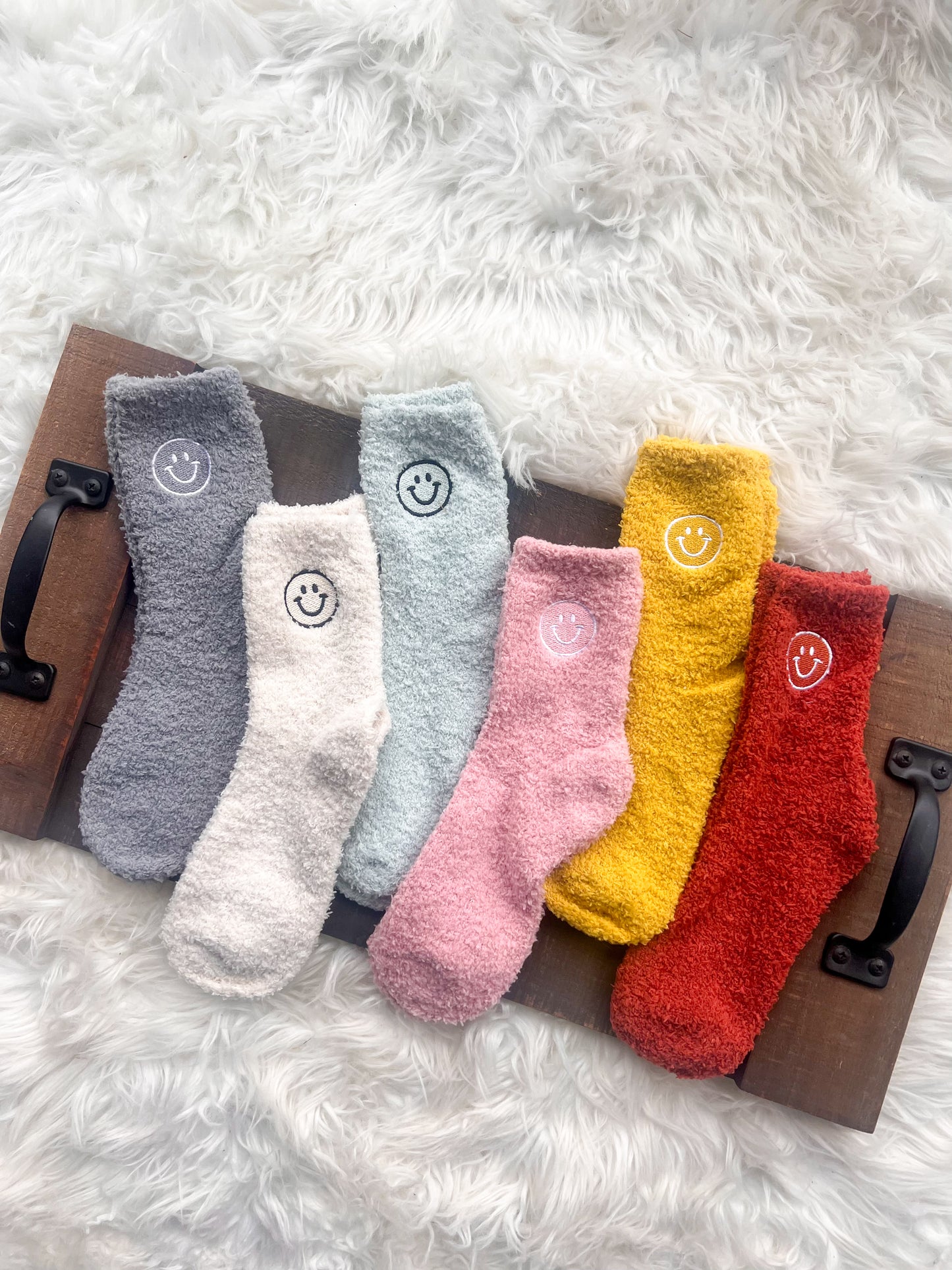 DOORBUSTER Smile Socks - 6 Colors!