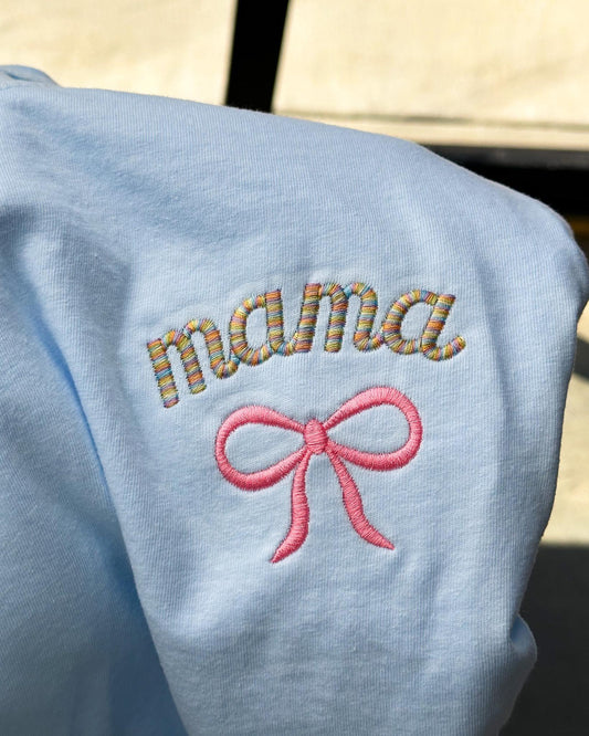 PREORDER Mama Bow Tee - 3 Colors!