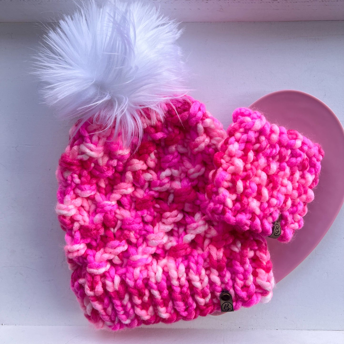 New! St. Cloud Beanie - Shades of Pink