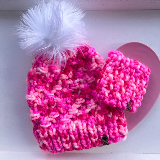 New! Shades of Pink Cup Cozy