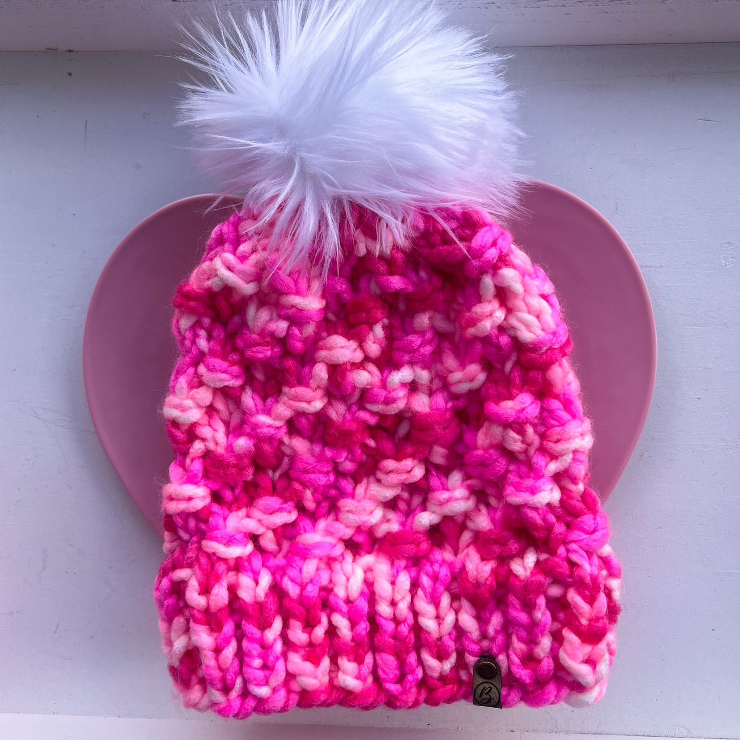 New! St. Cloud Beanie - Shades of Pink