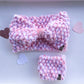 New! Icelyn Pink and White Cup Cozy