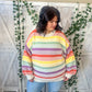 New! Rainbow Stripe Sweater