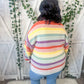 New! Rainbow Stripe Sweater