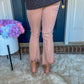 New! Lovervet Anabelle Rose Crop Flare Jeans