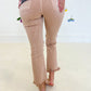 New! Lovervet Anabelle Rose Crop Flare Jeans