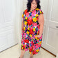 New! Olivia Floral Midi Dress