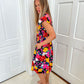 New! Olivia Floral Midi Dress