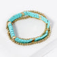 New! Mint and Gold Bracelet Set