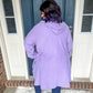 New! Lavender Haze Hooded Cardigan