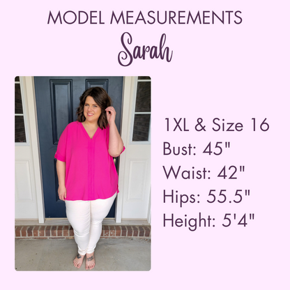 Lucy Wide Leg Stretchy Crop Pants - Hot Pink