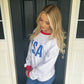 Ampersand Ave Home of the Brave Pullover Sweatshirt