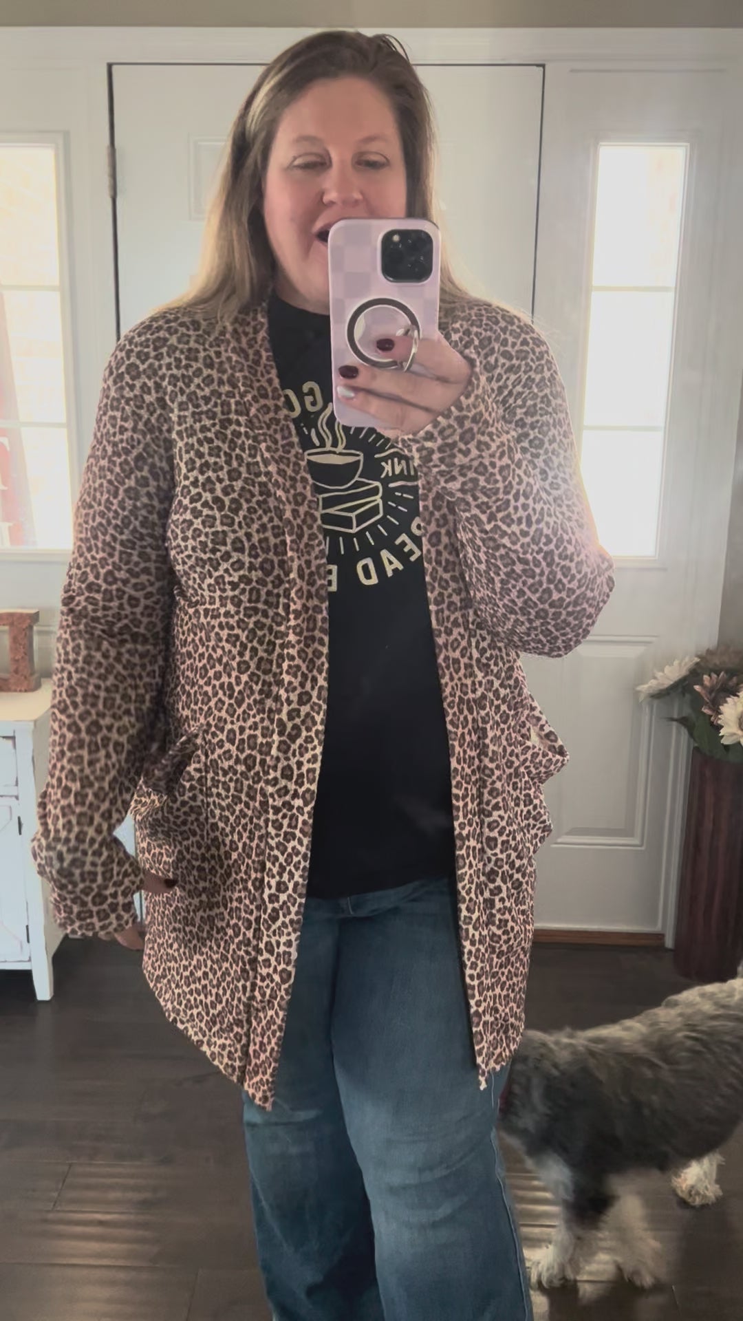 Lola Cardigan - Cheetah