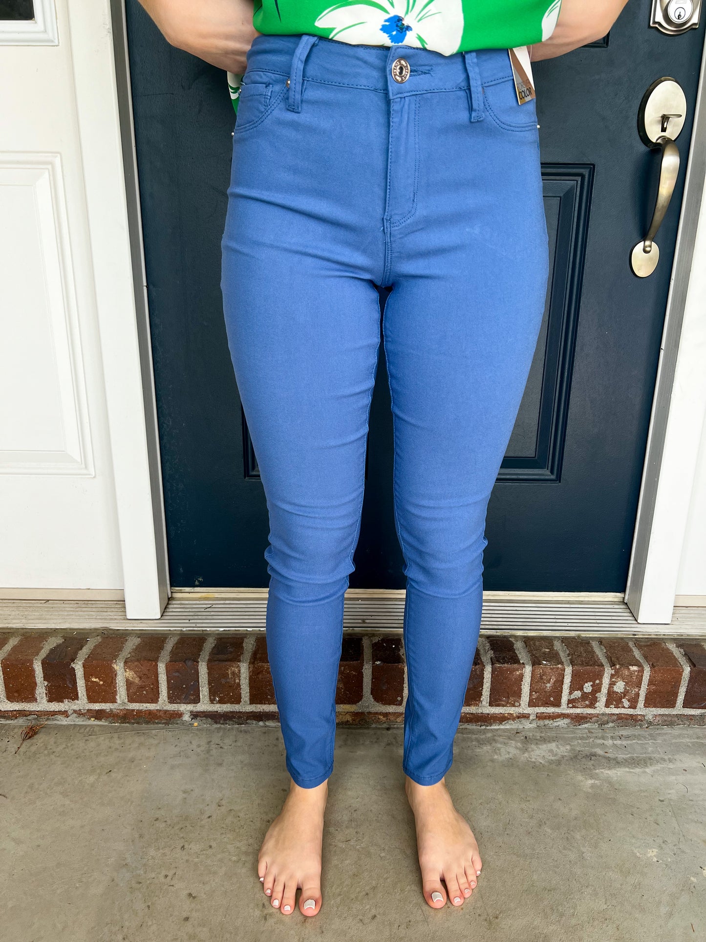 Hyperstretch Skinny Jeans - Blue